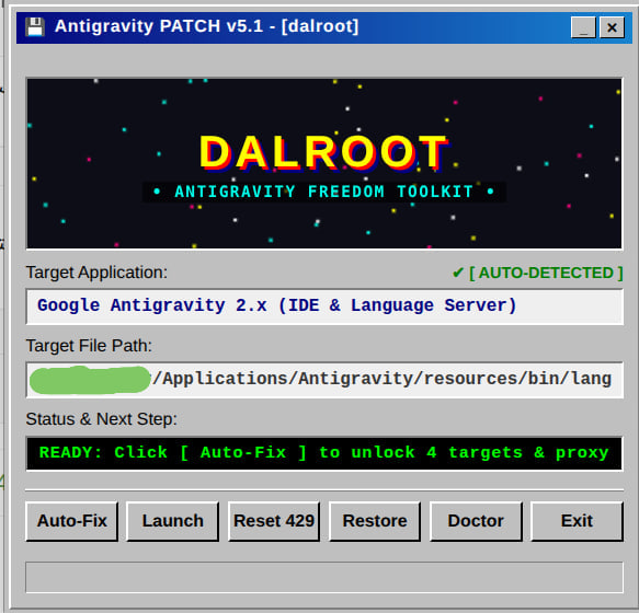 Antigravity Cleaner Retro KeyGen Desktop Interface